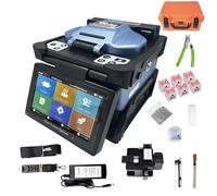 Elfcam® - S10 Pro Core to Core Fiber Optic Welder with 6 Motors and Updated Tool Kit and Accessories for FTTx