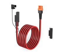 ELFCULB 10AWG 20FT SAE to XT60i Female Extension Cable with SAE Polarity Reverse Adapter for Portable Power Station, Solar Panel, Solar Generator (6M)