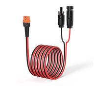 ELFCULB 12AWG 50FT Solar to XT60i Charging Cable Solar Connector to XT60i Adapter Cable for Solar Panel to Portable Power Station (15.2M)