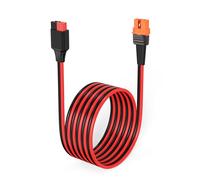 ELFCULB 12AWG 6FT Anderosn to XT60i Female Extension Cable, XT60i to Anderson Cable for RC Battery, Portable Power Station, Solar Panel, RV Power System (1.8M)