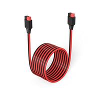 ELFCULB Anderson Extension Cable,10AWG 45A Anderson Connector Cable Anderson Power Pole Extension Cable for Portable Power Station Solar Panel(6M/20FT)