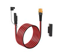 ELFCULB SAE to XT60 Female Cable 10AWG 20FT for Solar Panel