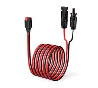 ELFCULB Solar to 45A Connector Cable Compatible with Anderson 10AWG 20FT