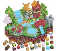 Elfew 132PCS Magnetic Blocks for Kids, Magnetic Tiles for Kids, STEM Building Cubes,Montessori Stacking Toy, Birthday, Halloween Party Bag Fillers for Boys Girls Ages 3 4 5 6 7 8-12