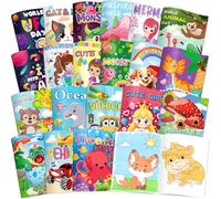 Elfew 20 Pack Colouring Books for Children 2-4,4-8, Mini Colouring Books for Party Bags Fillers, Easter Basket Stuffers, Boys Girls Classroom Prizes Rewards,Goodie Loot Bag Fillers Birthday Party Gift
