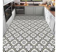 Elffloor Peel and Stick Floor Tiles Vinyl Flooring Self Adhesive Floor Tile for Bathroom Kitchen Living Room Yellow 20X20cm 10pcs Waterproof PVC Easy to Use