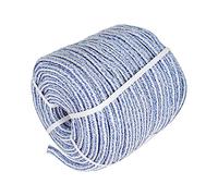 elfinrm Arborist Tree Rope, 3/4inch by 100FT, 24 Strand Bull Rope up to 20000lbs Tensile Strength, Blue and White