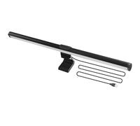 ELFJMMZP Dual-Sided Screen Light Bar, RGB Atmosphere Backlight & 3 Color Temperatures, Touch Control Non-Magnetic Lamp for Low-Light Eye Care