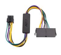 ELFJMZP ATX 24-Pin to ATX 8-Pin Power Supply Adapter Cable for DELL Optiplex 3020/7020/9020 & Precision T1700 Compatible with DELL Motherboards H61 H81 Q77 Q87 B75 A75 Q75 Q65 13in/33cm