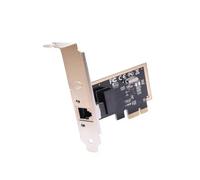ELFJMZP IO Crest PCIe Gigabit Ethernet Network Card-Independent Port 1000Mbps, Realtek RTL8115H Chip Support LACP/Bridge/NAS/Soft Router, Compatible with Windows/Linux/Server (PCIe x1 to x16)