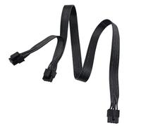 ELFJMZP Modular Power Supply CPU Power Cable 8Pin to 8Pin+4+4Pin EPS Cable Male to Male Compatible with Corsair (AXi/HXi/RMi/RMx/RM/SF), Thermaltake, ARESGAME 10A 480W 60cm/23.6in + 20cm/7.9in