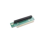 ELFJMZP PCIe 4.0 X16 90 Degree Right Angle Adapter - Ultra Slim 1.6MM Gold Plated PCB/Black Reinforced Connectors/Extension Cable Free Plug-In Design - Compatible with Mini ITX Chassis/Optimised Cooli