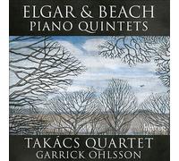 Elgar & Beach: Piano Quintets by Takács Quartet / Garrick Ohlsson (CD, 2020)