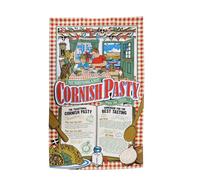 Elgate Cornwall Cornish Pasty Recipe Tea Towel Gift Souvenir 100% Cotton