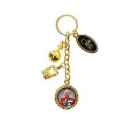 Elgate King Charles III Coronation Charm Keyring Memorabilia Souvenirs Car Key Chain