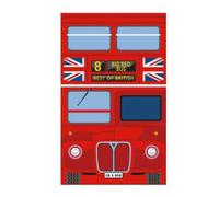 Elgate London Red Bus Tea Towel - British Souvenir Kitchen Towel, Gift for Tea Lovers & Tourists, 100% Cotton, Decorative & Functional Keepsake