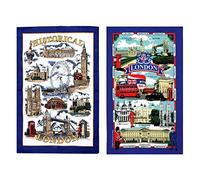 Elgate London Tea Towels Set of 2 London & Street Names Historical London