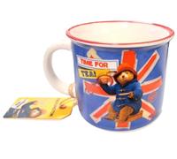 Elgate Paddington Bear Camping Mug Cup Union Jack Time for Tea Official Licenced Film Movie 3 Merchandise Souvenir