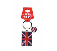Elgate Union Jack With Disc Metal Keyring