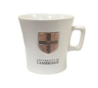 Elgate University of Cambridge Official Ceramic Tea & Coffee Mug with Bronze University Shield Logo - Cambridge Uni Merchandise - Stylish Home or Office Decor - A Gift for Graduates, Students & Alumni