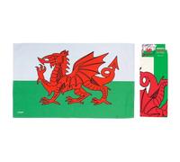Elgate Wales Dragon Flag Tea Towel | 100% Cotton Kitchen Cloth | Super Absorbent, Lint-Free & Quick Dry | Patriotic Decorative & Functional Welsh Dish Towel for Home, Gifting, or Décor
