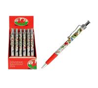 Elgate Wonderful Wales Pen Wavy Clip | Smooth Retractable Ballpoint Pen with Stylish Clip & Comfortable Grip | School, Office & Gift-Friendly Writing Tool for Kids, Students & Welsh Culture Fans