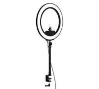 Elgato Ring Light - Premium 2500 lumens Light with desk clamp and ball mount for Streaming, TikTok, Instagram, Home Office, Temperature and Brightness app-adjustable on Mac, PC, iOS, Android