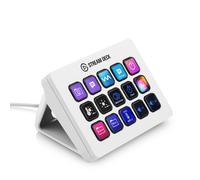 Elgato Stream Deck MK.2 White ? Studio Controller, 15 macro keys, trigger actions in apps and software like OBS, Twitch, ?YouTube and more, works with