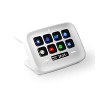 Elgato Stream Deck Neo - 8 Customizable Keys, 2 Touch Points, Speed Through Tasks & Workflows - Control Word, Excel, PowerPoint, Teams, Zoom, Spotify and more, Drag-’n-Drop Setup - Works with Mac & PC