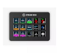 Elgato Stream Deck Scissor Keys. Housing colour: Black Number of buttons: 15 buttons. Width: 118 mm Depth: 84 mm Height: 30 mm