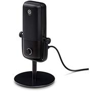 Elgato Wave:1 - Premium Cardioid USB Condenser Microphone for Streaming, Gaming, Home Office, Free Mixer Software, Sound Effect Plugins, Anti-Distortion, Plug & Play, Mac/PC, Stream Deck compatible