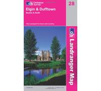 Elgin, Dufftown, Buckie and Keith: Sheet 28 (OS Landranger Map)