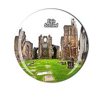 Elgin Scotland 3D Fridge Magnet Souvenir Crystal Glass Magnet Travel Souvenir Collection Gift Home Kitchen Decoration