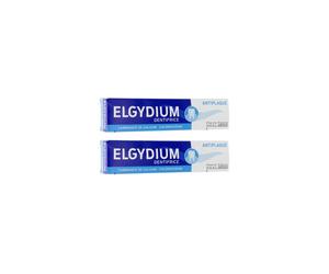 Elgydium Anti Plaque Toothpaste 75ml x 2 Packs (Dentifrice)