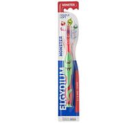 Elgydium Monster Toothbrush 2-6 Years Supple - Red and Green