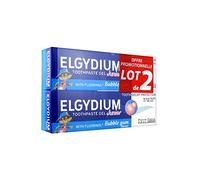 Elgydium Toothpaste Gel Junior Decay Protection 7/12 Years Old Bubble Aroma 2 x 50ml