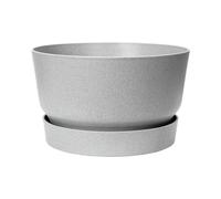 Greenville Bowl Round 33CM Living Concrete Flower Pot Garden Outdoor Planter