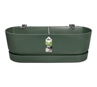 Elho 52cm Leaf Green Greenville Easy Balcony Planter