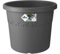 Elho Algarve Cilindro 25Cm Plastic Plant Pot In Anthracite