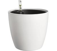 elho all-in-1 set brussels round 18 cm with Watering System - White