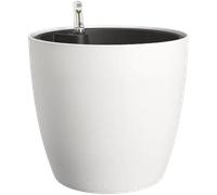 elho all-in-1 set brussels round 25 cm with Watering System - White
