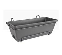 Elho Allin1 50cm Balcony Planter Set ANTHRACITE