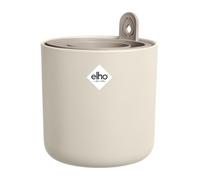 elho Amazing Avocado Pot 12 - Grow Your Own Kits for Avocadoplant - 100% Recycled Plastic - Ø 12.0 x H 12.1 cm - White/Linen White