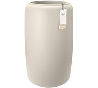 elho Amber Beads Large 40cm Flower Pot - Linen White