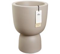 elho Amber Coupe 41cm Flower Pot - Balanced Beige