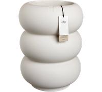 elho amber roll high Planter 43 cm - Linen White