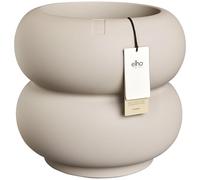 Elho Amber Roll Low 43cm Beige, Cream