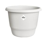 elho Amiga Round 47 - Plant Pot for Indoor & Outdoor - 100% Recycled Plastic - Ø 47.0 x H 35.3 cm - White/Silky White