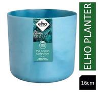 Elho ATLANTIC BLUE Round INDOOR Planter 16cm