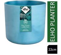 Elho's Beautiful Ocean Collection Large Round Planter 22cm (Blue & Green)